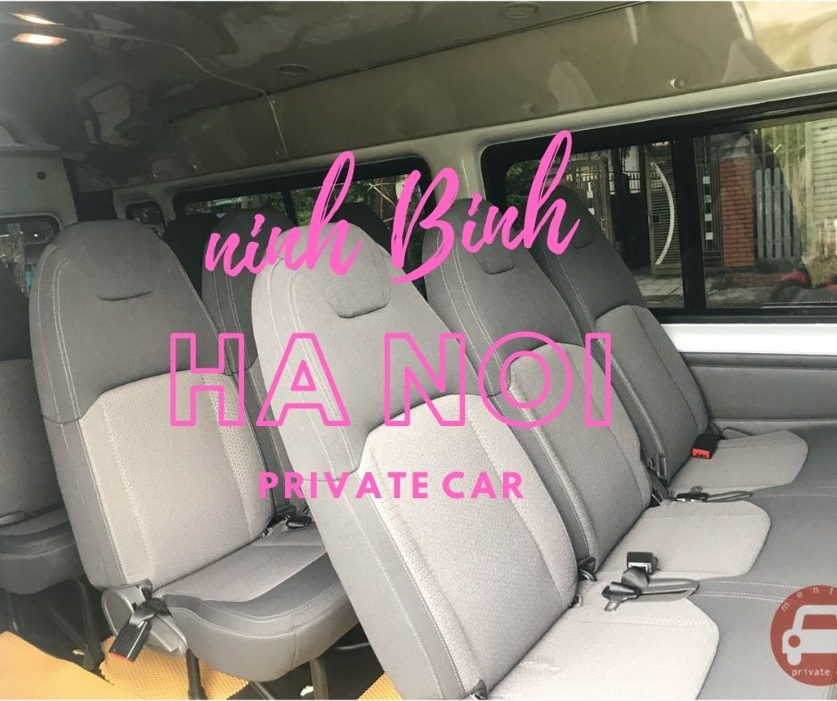 The service of Ninh Binh to Ha Noi by private taxi