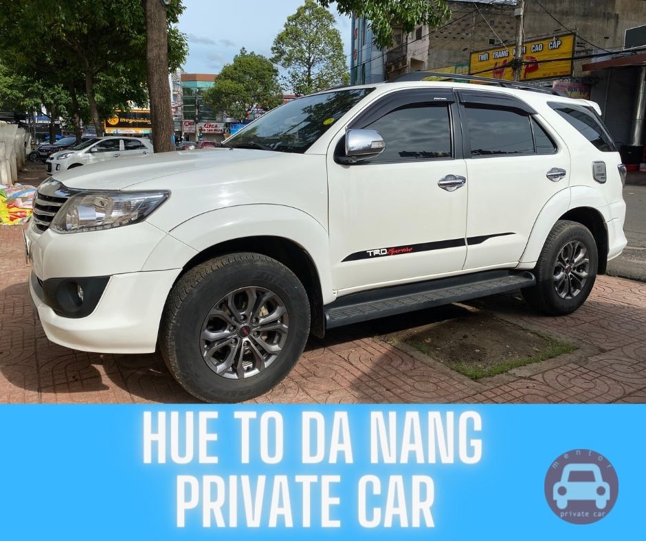 Hue to Da Nang private car transfer