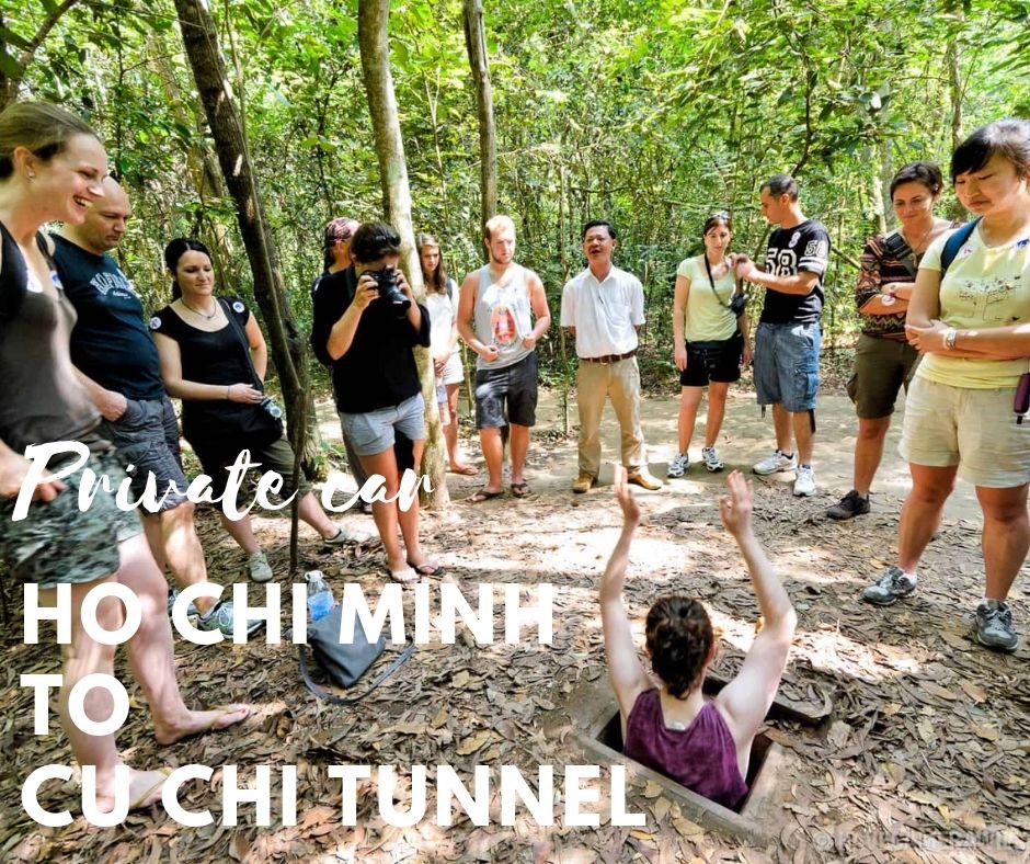 Ho Chi Minh to Cu Chi Tunnel private car transfer